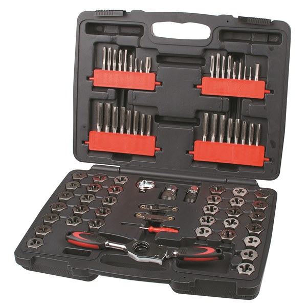 Toledo Tap & Die Ratchet Handle Set - Master 75 Pc