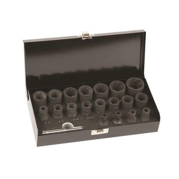 Toledo Twist Socket Set - Single Twist 21 Pc.