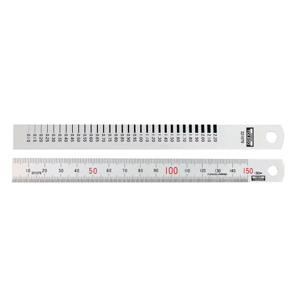 Toledo Rule & Crack Measure - 150mm