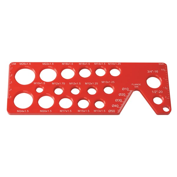 Toledo Bolt Pitch Gauge - Metric