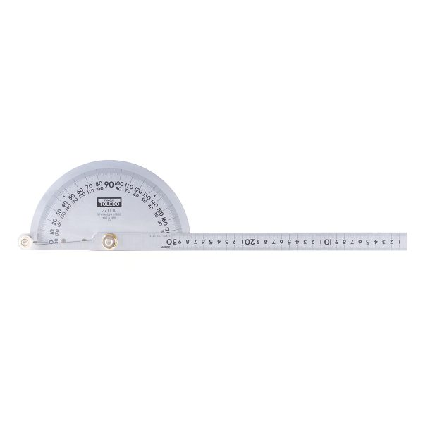 Toledo Protractor 180 deg - 300mm