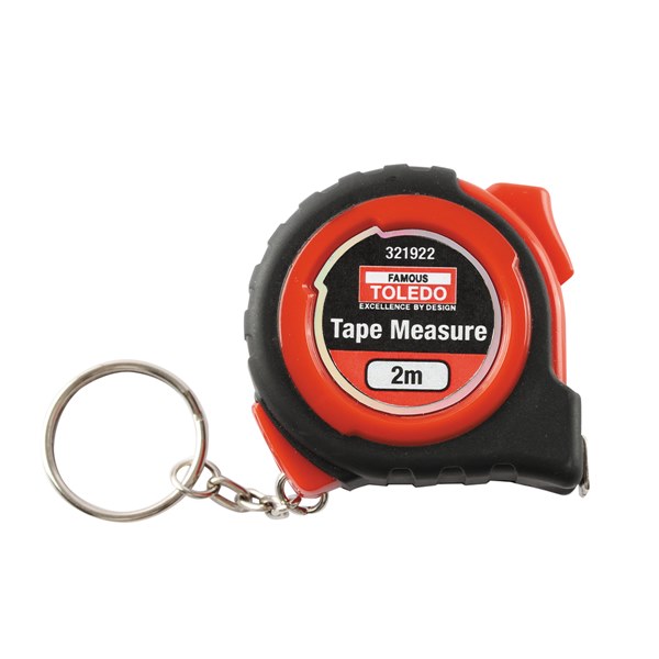 Toledo Tape Measure Metric 2 metre Single Sided