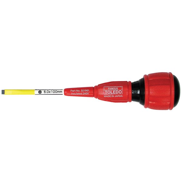 Toledo Elec Strike-Thru Slotted 5.0 x 100mm