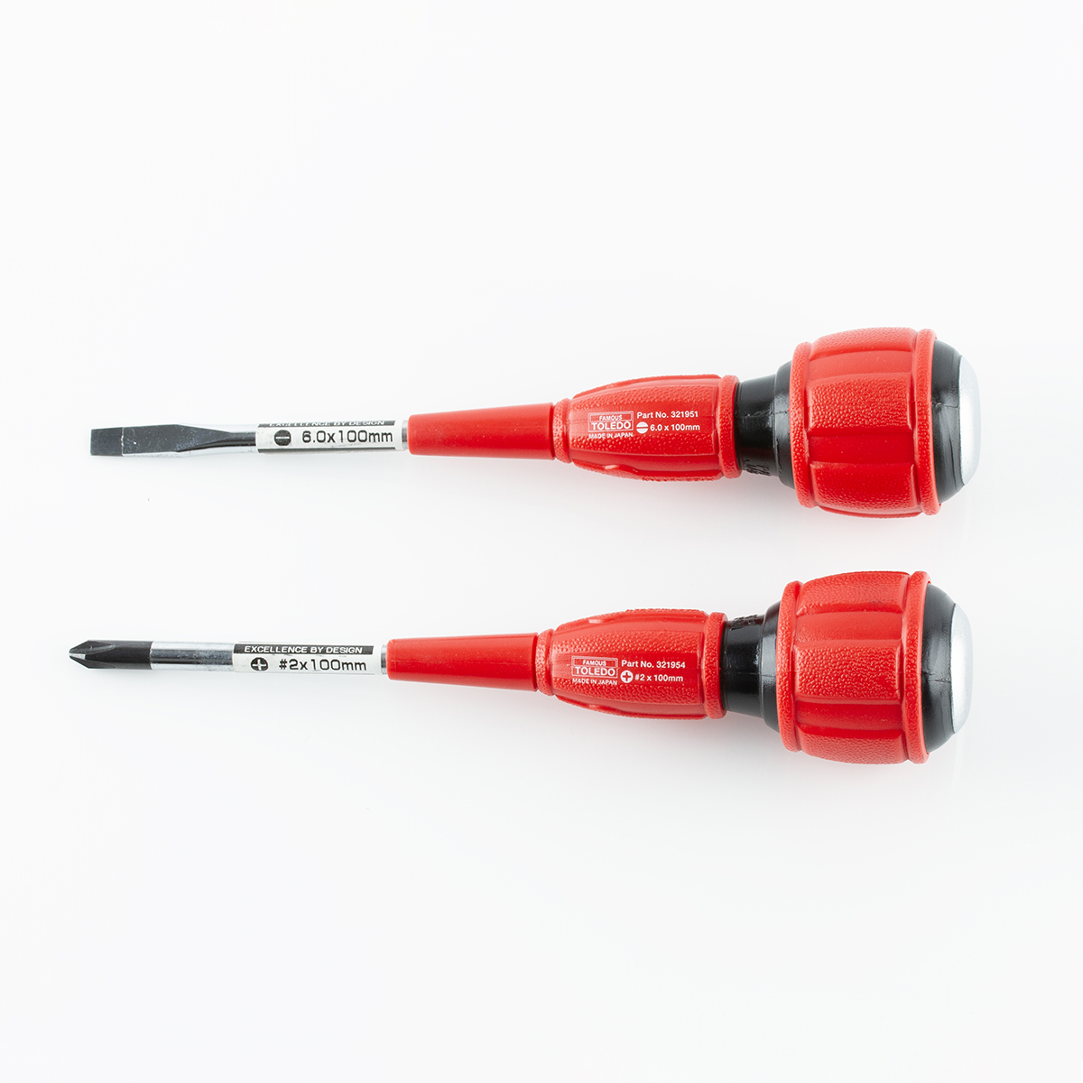 Toledo Strike Line Screwdriver Set 2 Pc