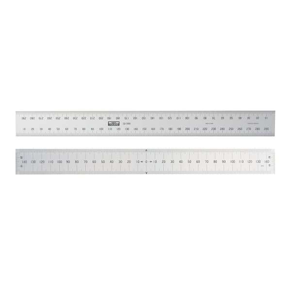 Toledo Stainless Steel Rule Flush End - 300mm