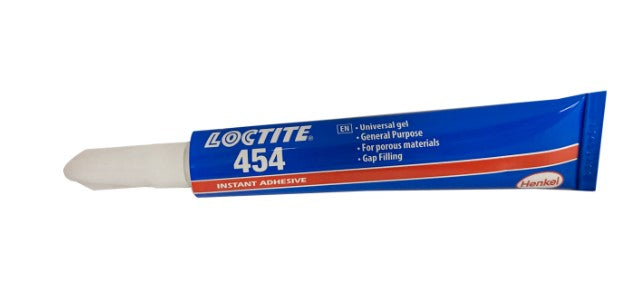 Loctite 454 Instant Adhesive - Non-Drip Gel - 3g Tube