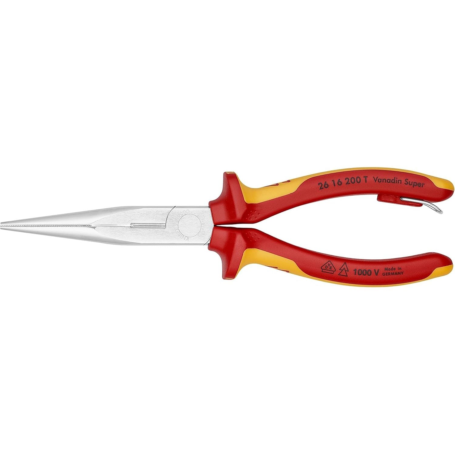 Knipex Long Nose Cutting Pliers - Tethered