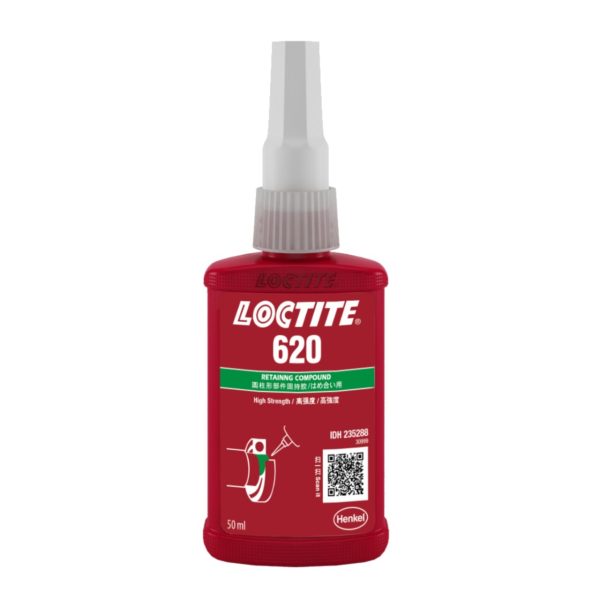 Loctite 620 Retaining Compound - High Strength - High Temp - 250ml Bottle