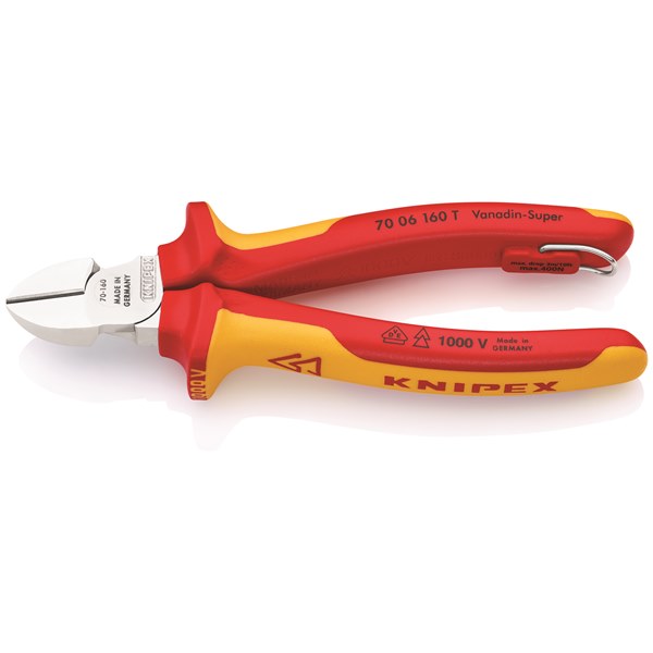 Knipex Diagonal Cutter - Tethered
