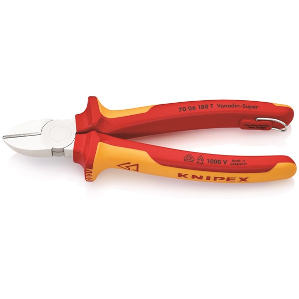 Knipex Diagonal Cutter - Tethered