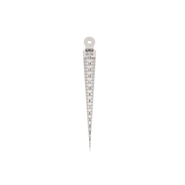 Toledo Taper Gauge - With Hanger Hole 1-15mm
