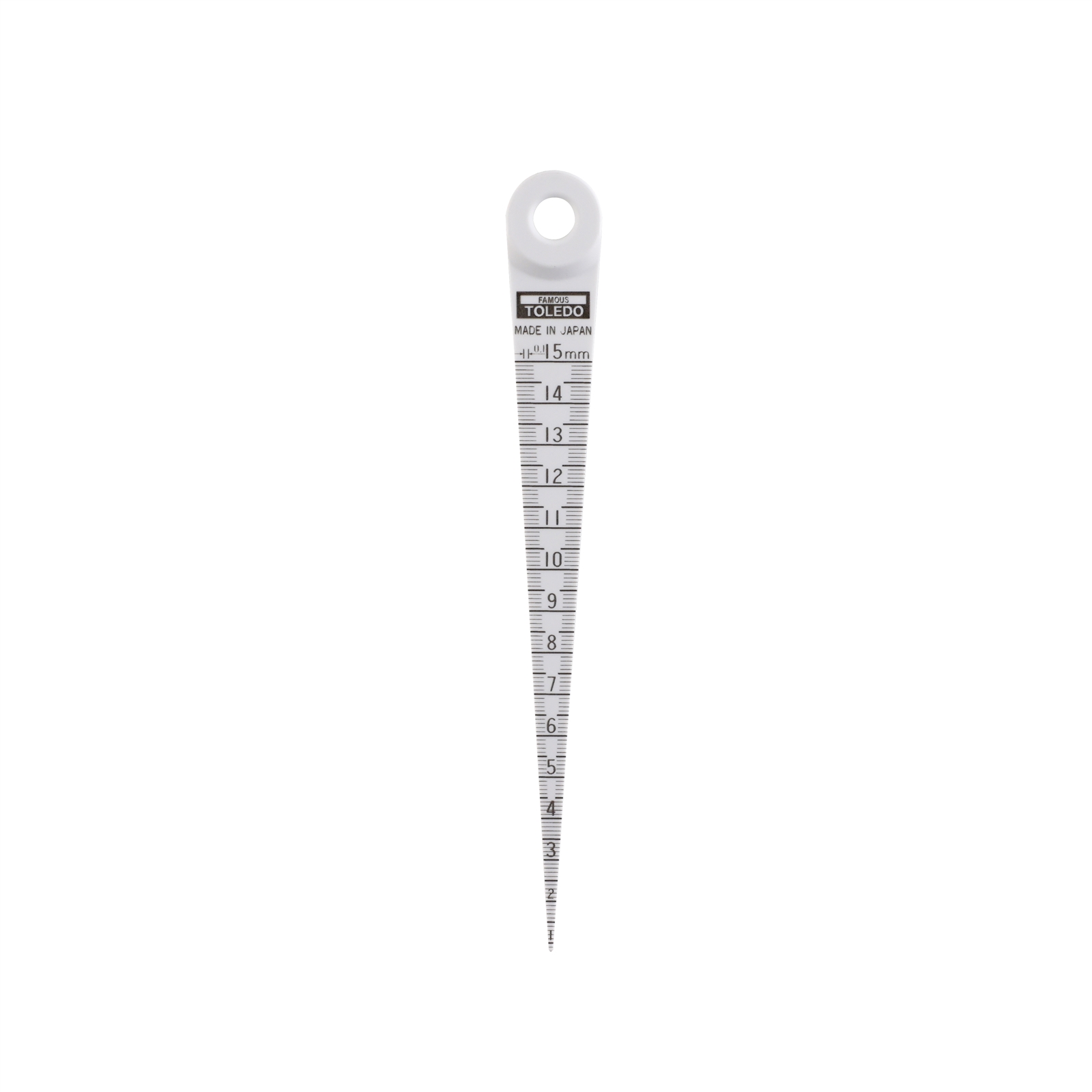 Toledo Taper Gauge - ABS Resin 1-15mm