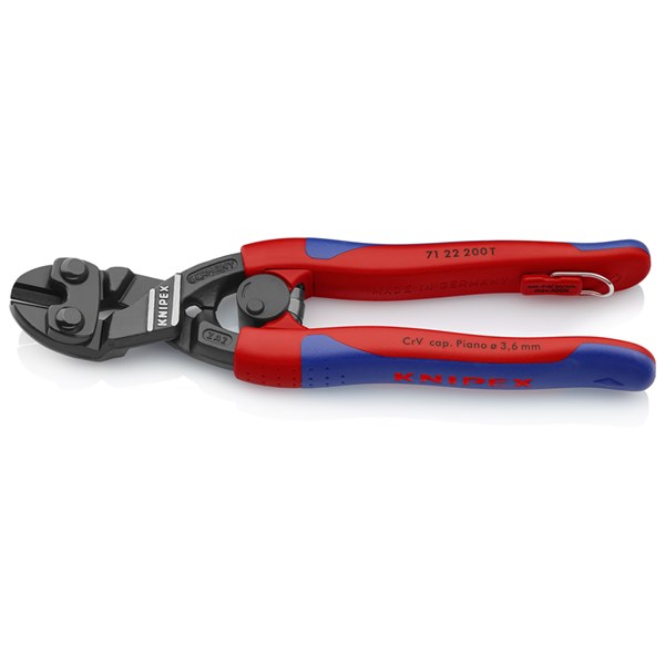 Knipex CoBolt - 20deg Angled Head Tethered
