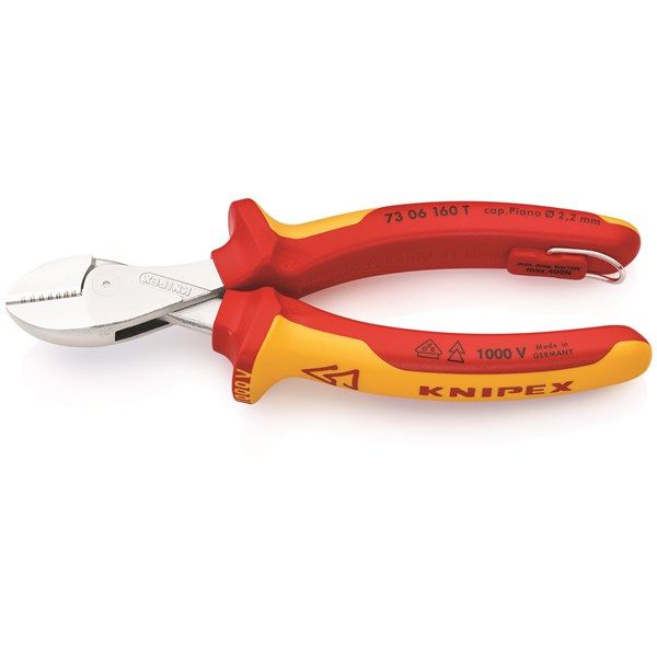 Knipex X-Cut Diagonal Cutter - Tethered