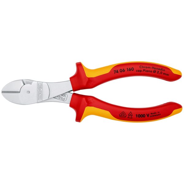 Knipex 1000V High Lev Diagonal Cutter 160MM