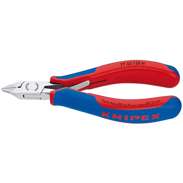 Knipex Electronics Diagonal Cutters with carbide cutting edges