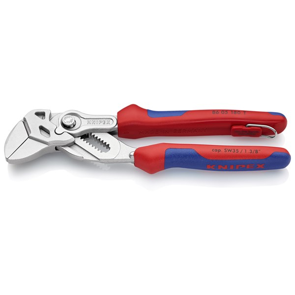 Knipex Pliers Wrench - 180mm Tethered