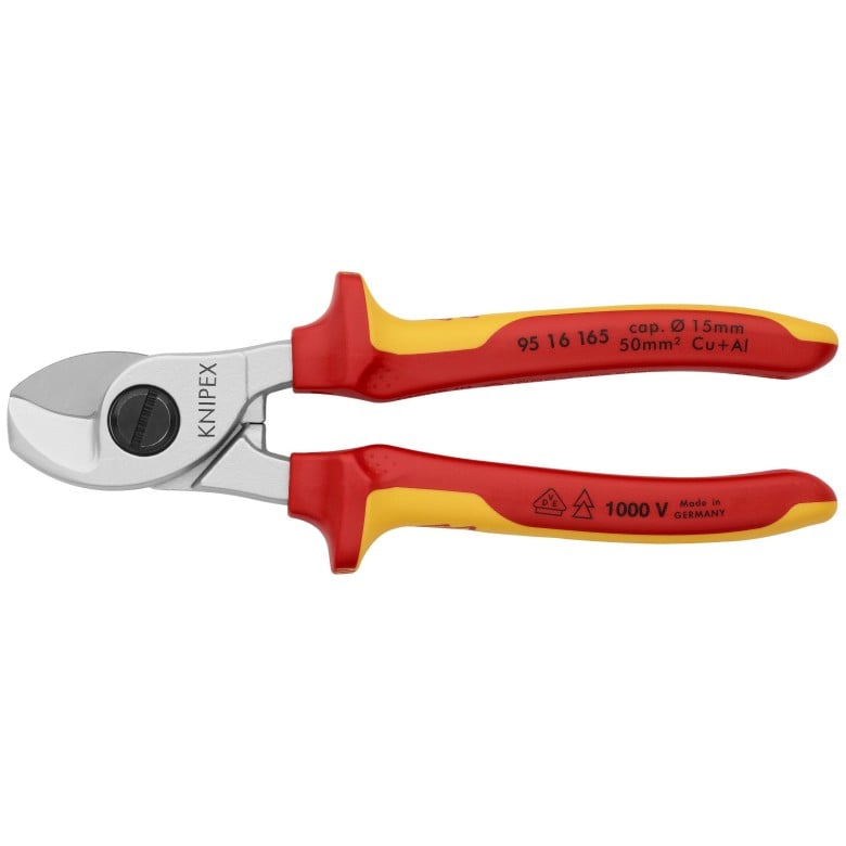 Knipex 1000V Cable Shears 165MM