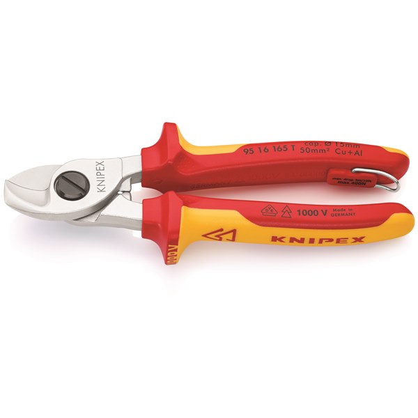 Knipex Cable Shears - Tethered