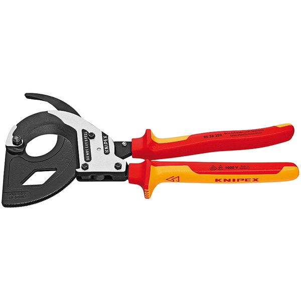 Knipex Cable Cutter - Ratchet 3 Stage