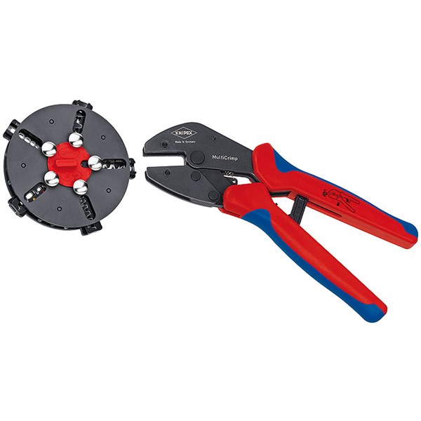 Knipex MultiCrimp Crimping Pliers with Magazine