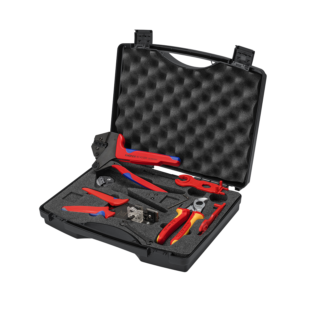 Knipex Tool Case for Photovoltaics MC4 - 7pc