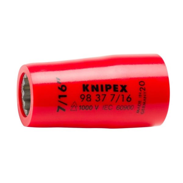 Knipex 1000V Hex Socket 3/8IN Drive (7/16)