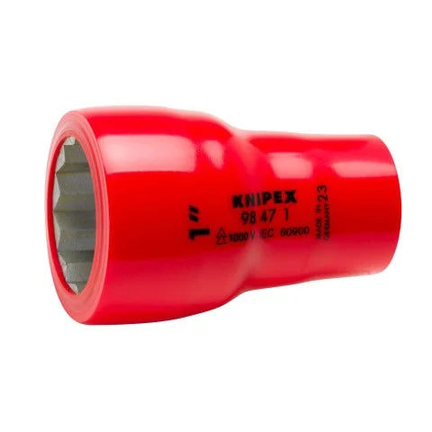 Knipex 1000V Hex Socket 1/2IN Drive (1IN)AF