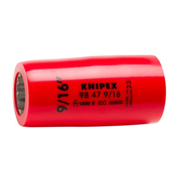 Knipex 1000V Hex Socket 1/2IN Drive (9/16)