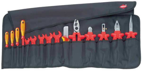 Knipex 1000V Tool Roll - 15pc