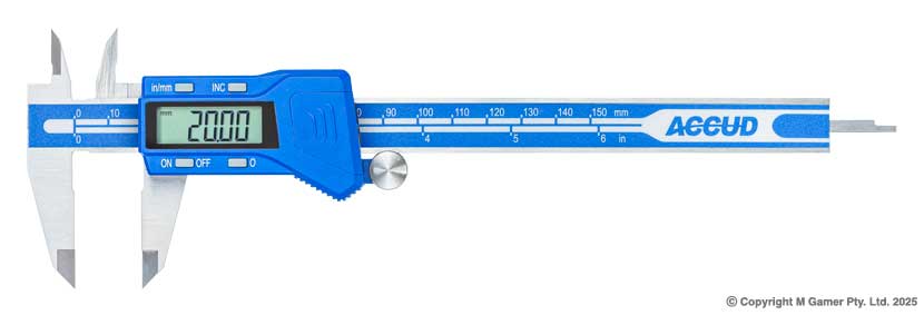 Accud AC-111-008-10 200mm Digital Caliper