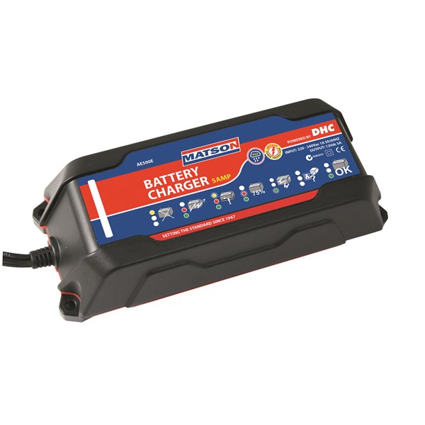 Matson 12V 5A Smart Battery Charger