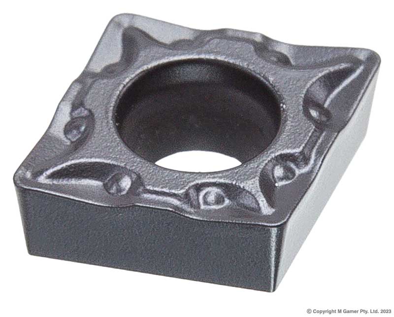 Harlingen CCMT060204 6mm CCMT TiAlN Micro - Grain Carbide Semi - Finishing Insert - Pack of 10