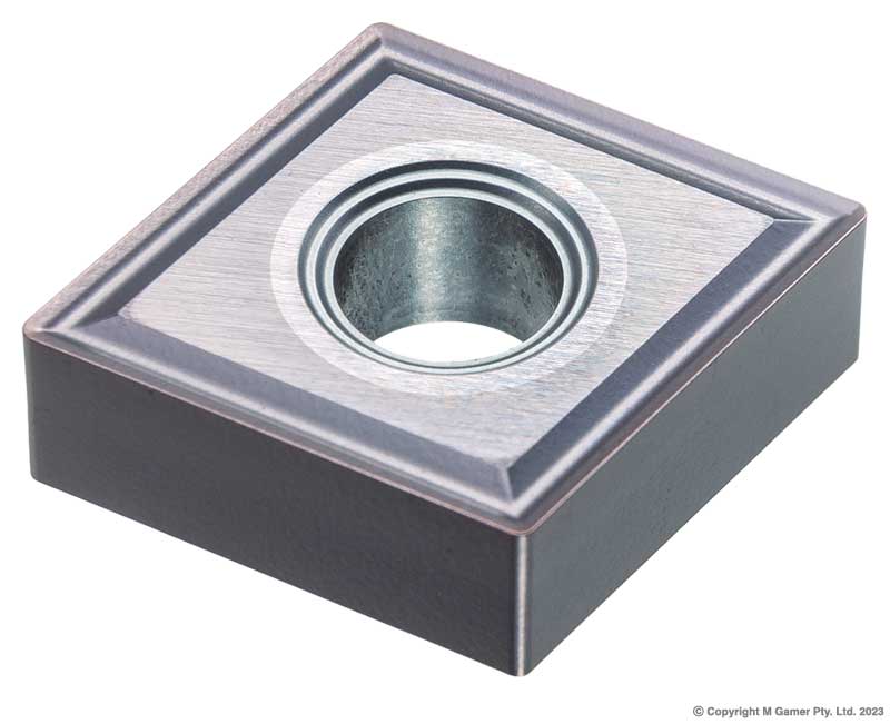 Harlingen CNMG120404 12mm CNMG TiN Micro - Grain Carbide Finishing Insert - Pack of 10