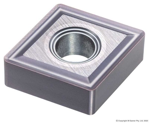 Harlingen CNMG120408 12mm CNMG TiN Micro - Grain Carbide Finishing Insert - Pack of 10