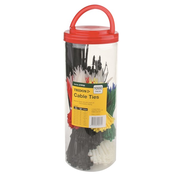 Tridon Cable Tie Assorted Pack