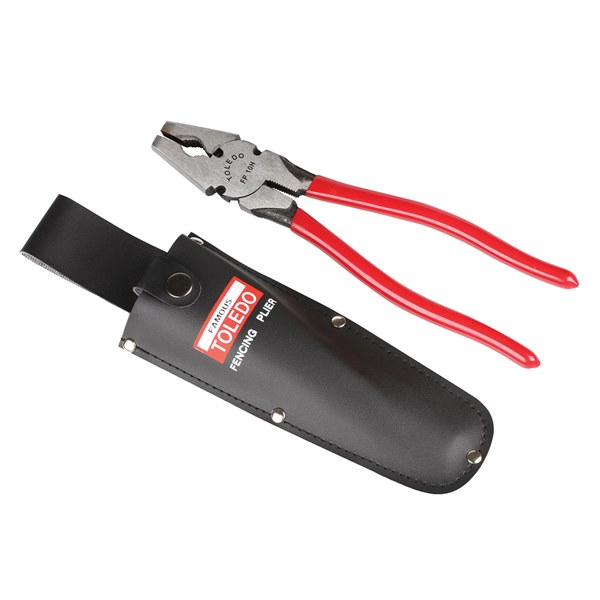 Toledo Combination Fencing Pliers - 260mm With Belt Holster