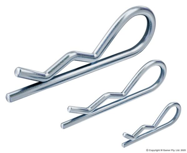 Geiger GAK05 Zinc Plated Steel Hitch Pins