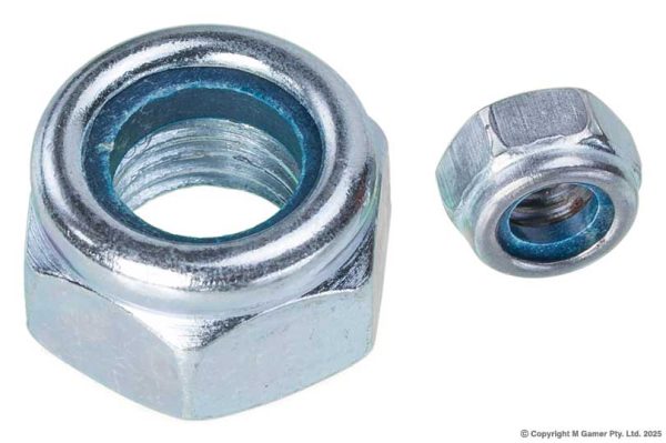 Geiger GAK08 Metric Nylon Locking Nuts