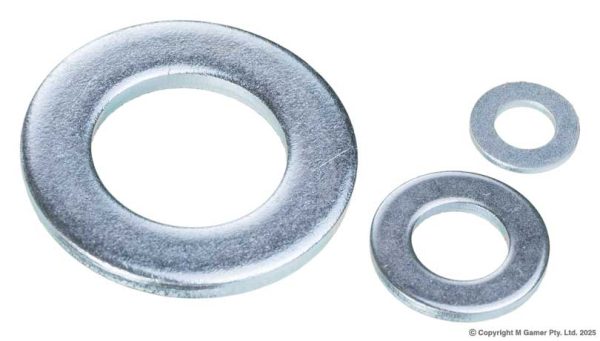 Geiger GAK13 Heavy Duty Zinc Plated Flat Washers