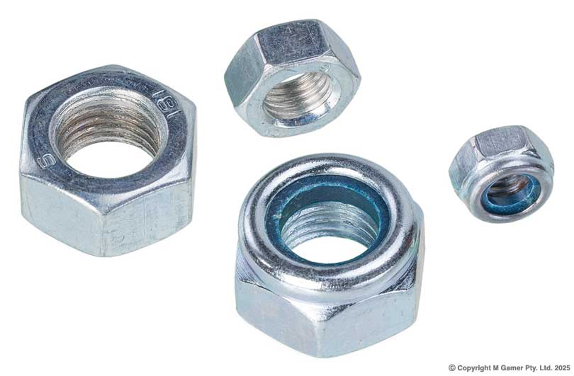 Geiger GAK19 Hex & Nylon Lock Nut Kits