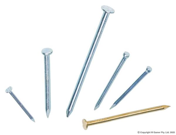 Geiger GAK28 Galvanised Bradded, Standard & Concrete Nails
