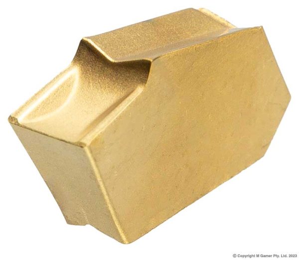 Harlingen GTN-5 Ti - nite Coated Carbide Cut Off Inserts & GTN - 3 Grooving Toolholder - GTN - 4