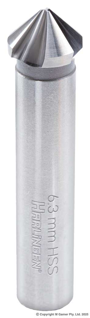Harlingen H-11-039-005 6.3mm CBN Ground HSS Countersink