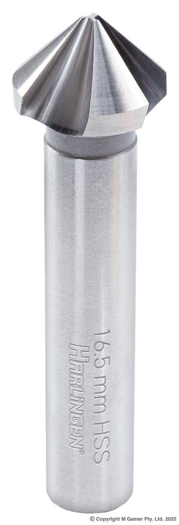 Harlingen H-11-039-017 16.5mm CBN Ground HSS Countersink