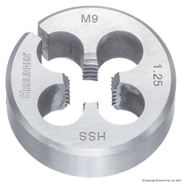 Harlingen H-11-098-A028 M9 x 1.25mm HSS Round Die
