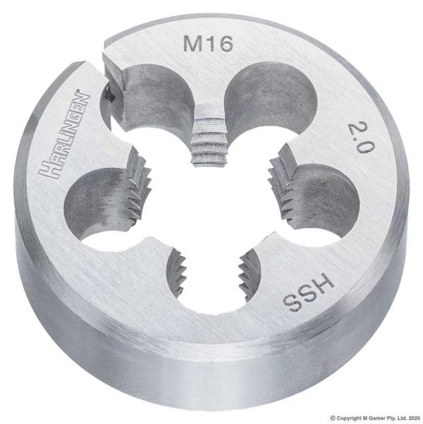 Harlingen H-11-098-A038 M16 x 2.0mm HSS Round Die