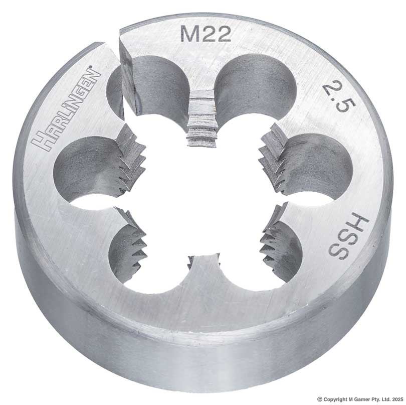 Harlingen H-11-098-A044 M22 x 2.5mm HSS Round Die