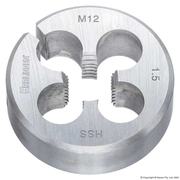 Harlingen H-11-098-A094 M12 x 1.5mm HSS Round Die