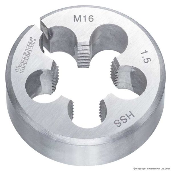 Harlingen H-11-098-A104 M16 x 1.5mm HSS Round Die